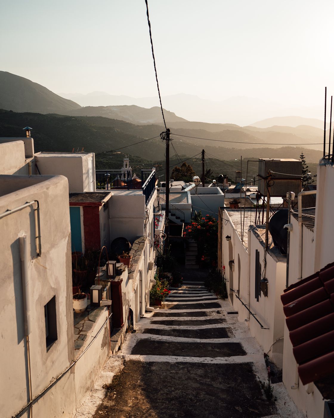 Village of Myrsini, Crete, Greece
