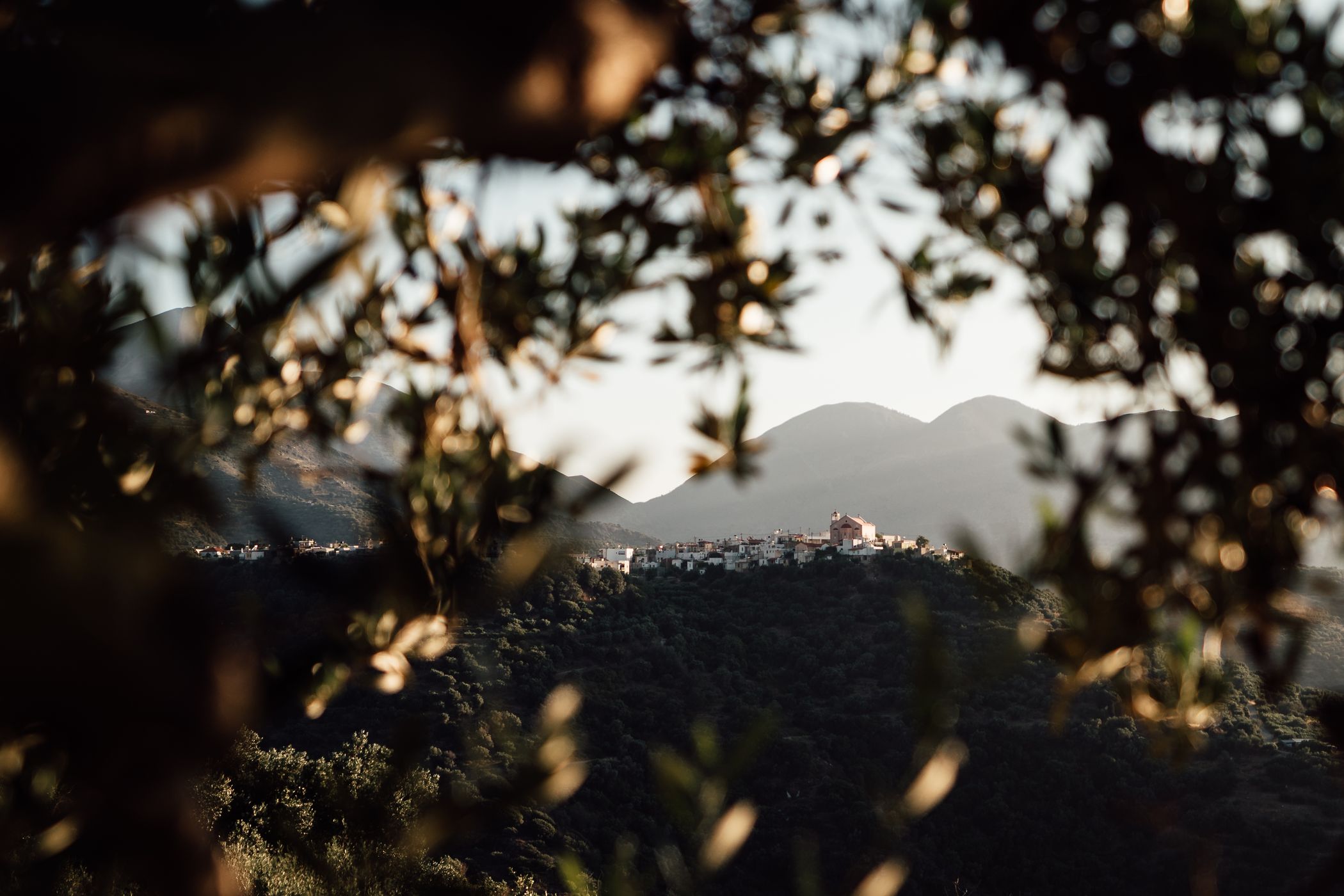 Village of Myrsini, Crete, Greece