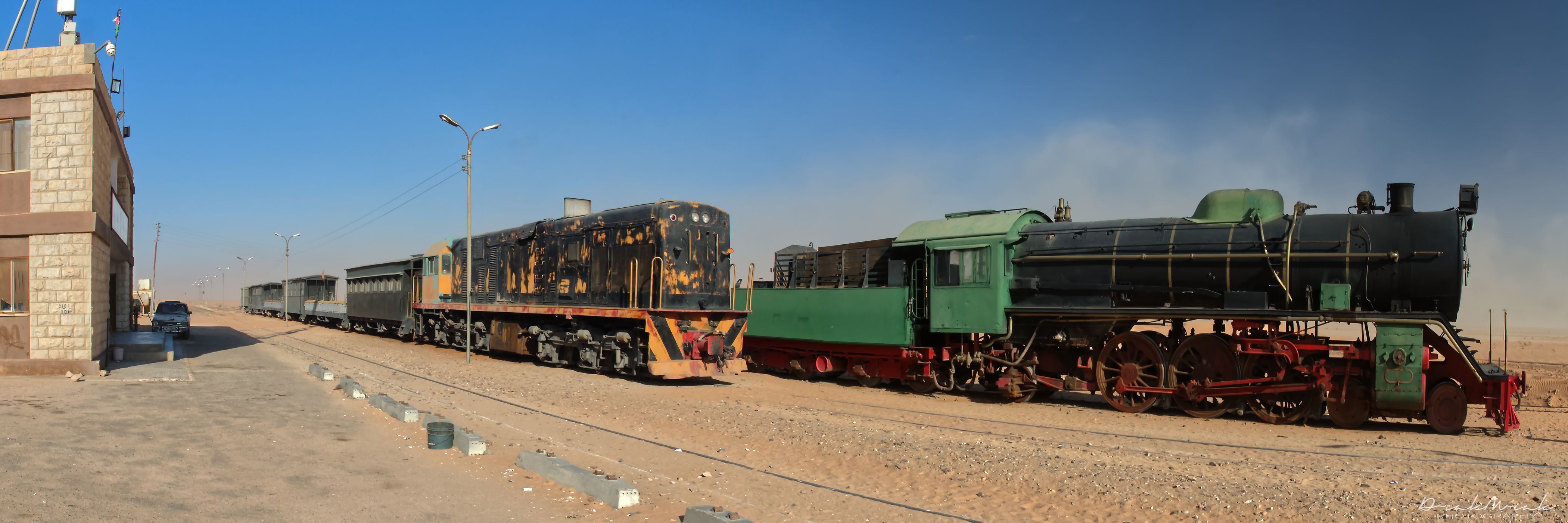 Wadi Rum Train Station, Jordan