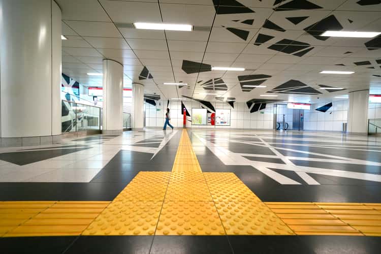 Wehrhahnlinie - U-Bahn-Station Pempelforter Straße, Düsseldorf