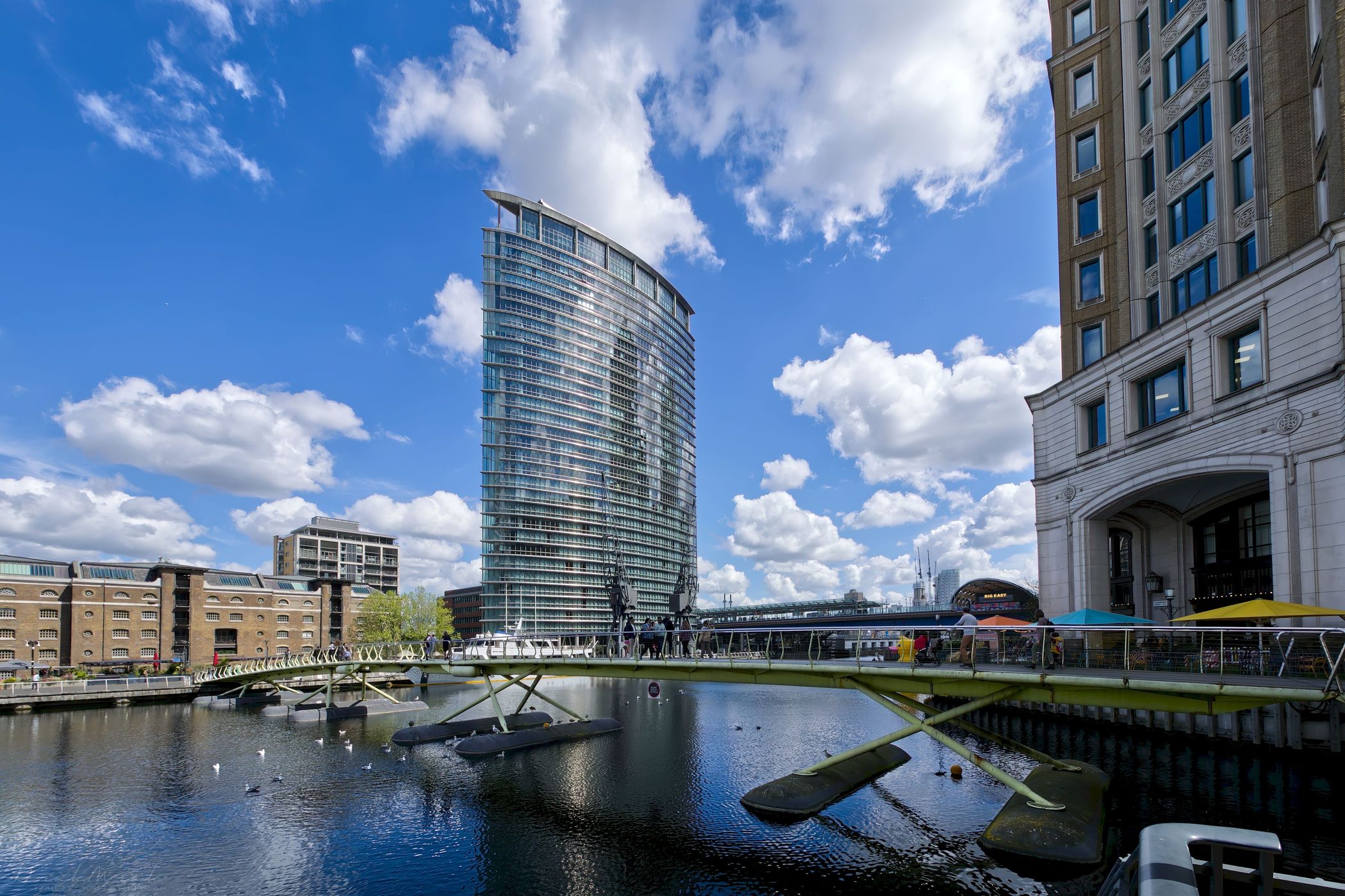 West India Quay Footbridge, United Kingdom