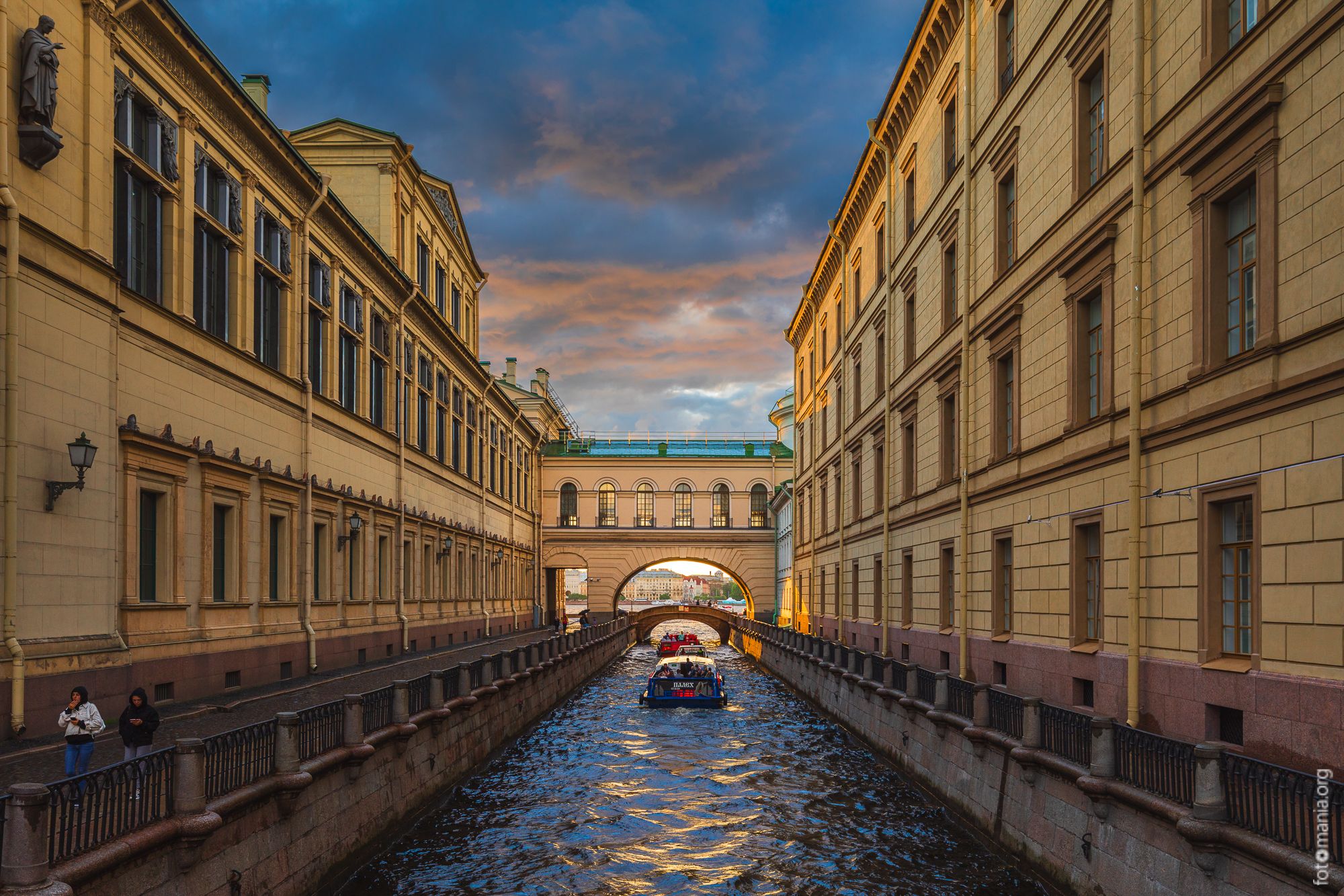 Winter Canal, Saint-Petersburg, Russian Federation