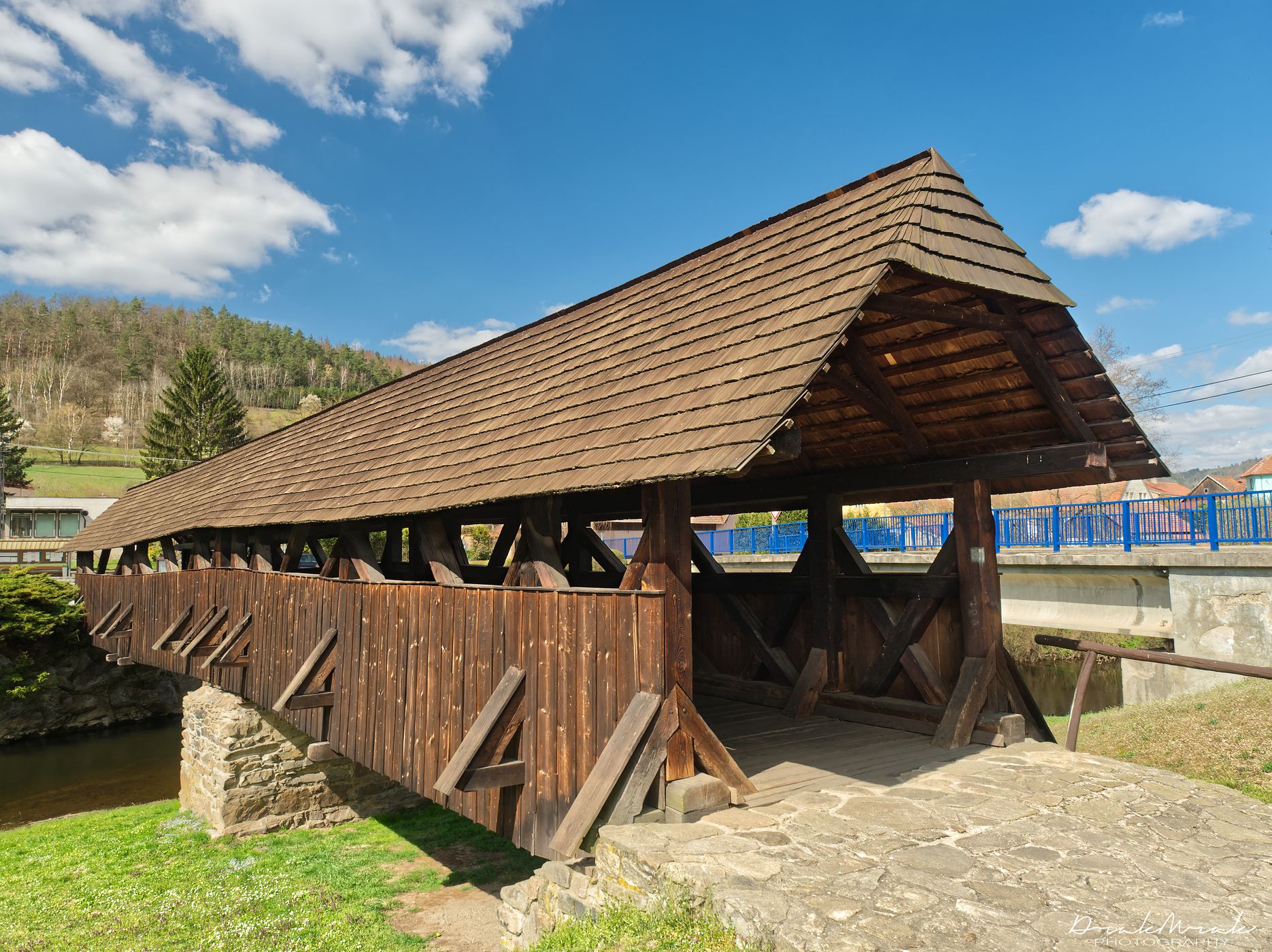 Wooden bridge, Czech Republic