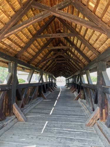 Wooden bridge