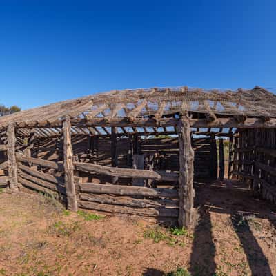 Zanci Shearing shed ruin., Australia