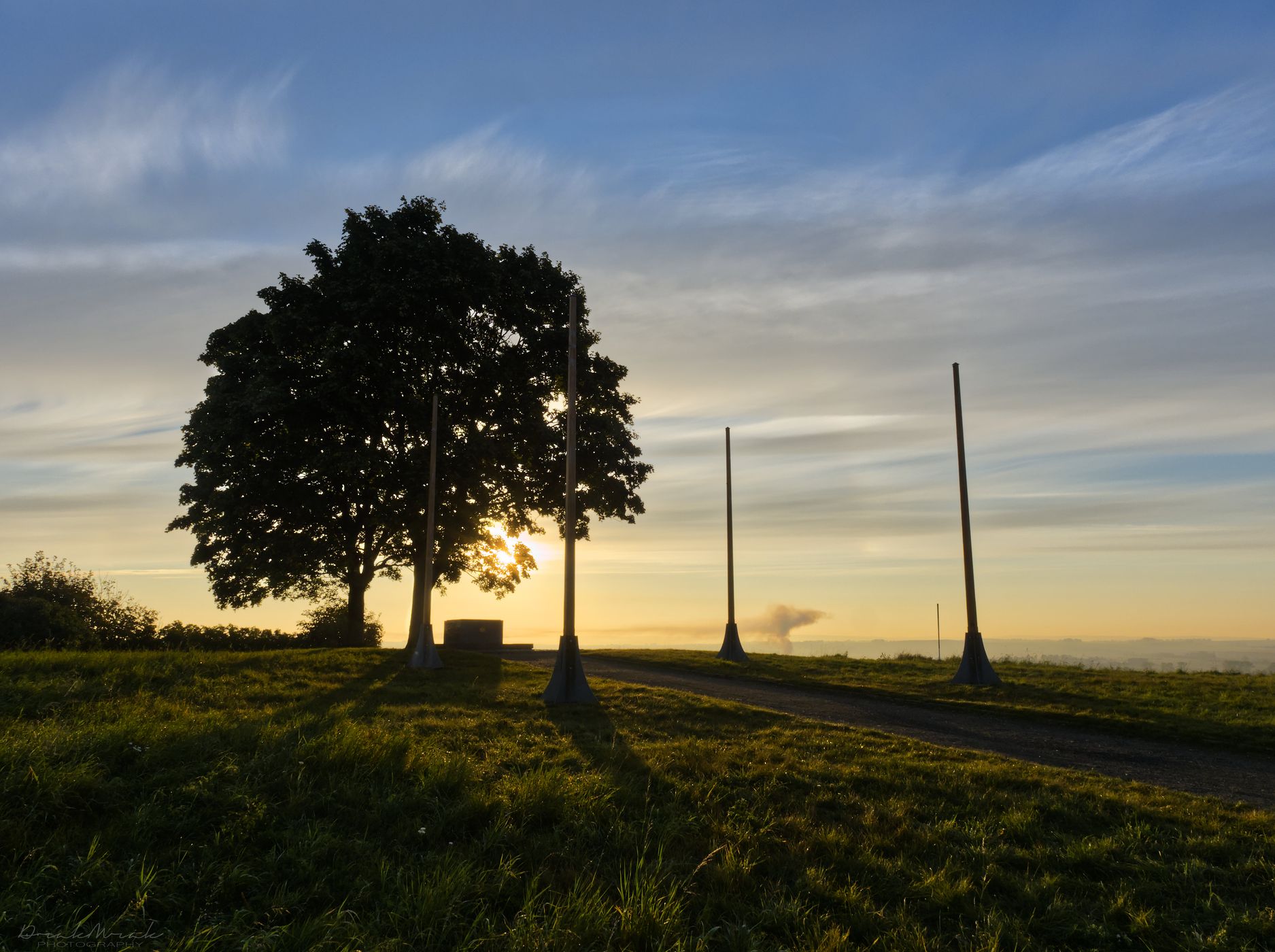 Žuráň, mound and memorial, Czech Republic