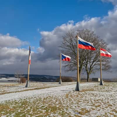 Žuráň, mound and memorial, Czech Republic
