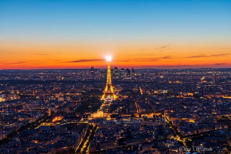 56th floor of Tour Montparnasse (indoors 1 floor below), Paris