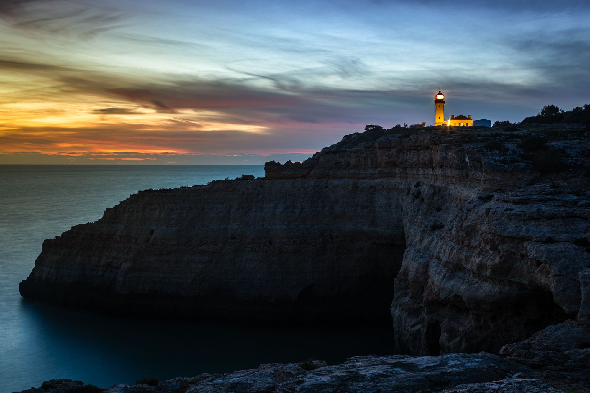 Alfanzina Lighthouse, Portugal