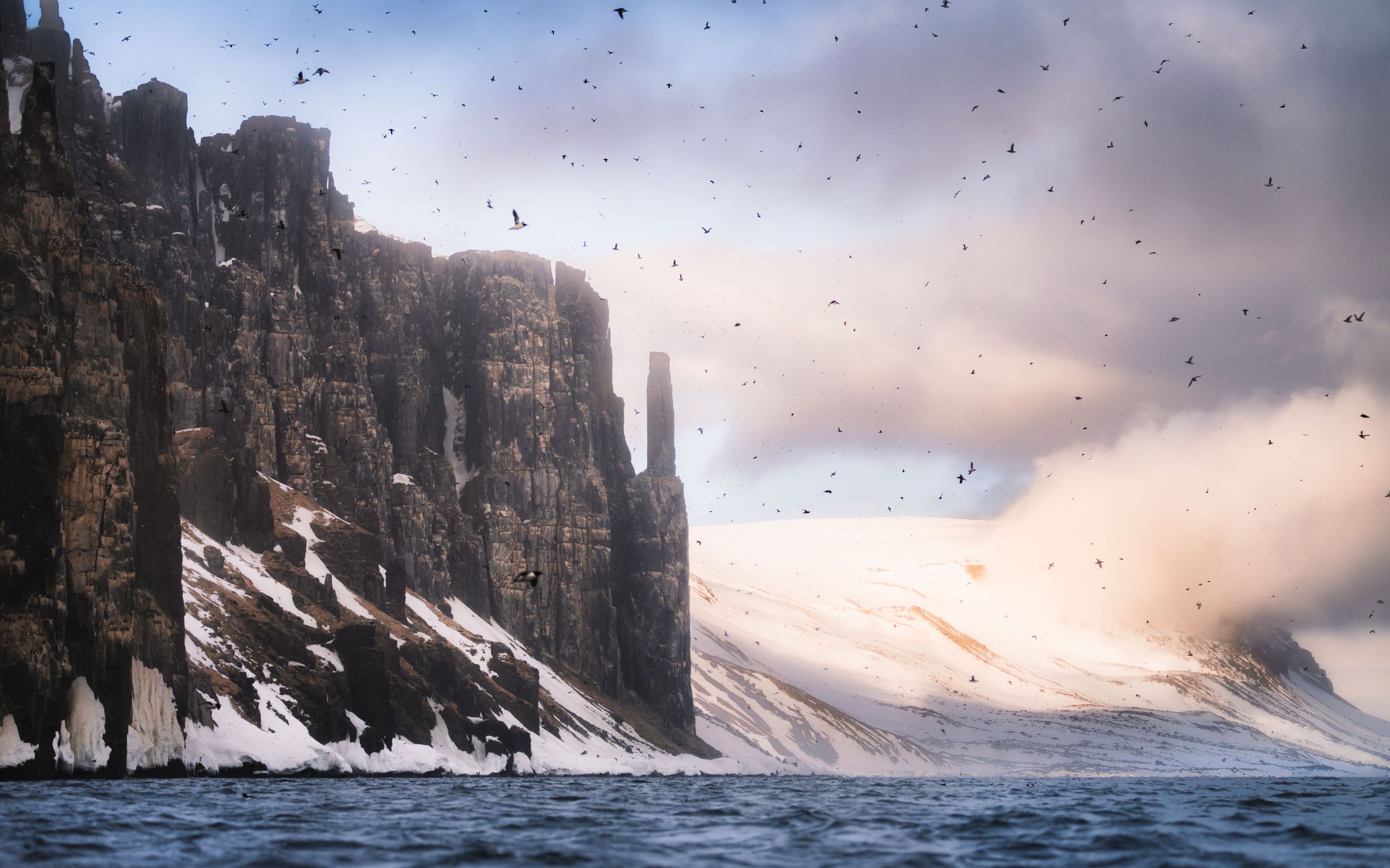 Alkefjellet, Hilopenstretet, Svalbard & Jan Mayen Islands