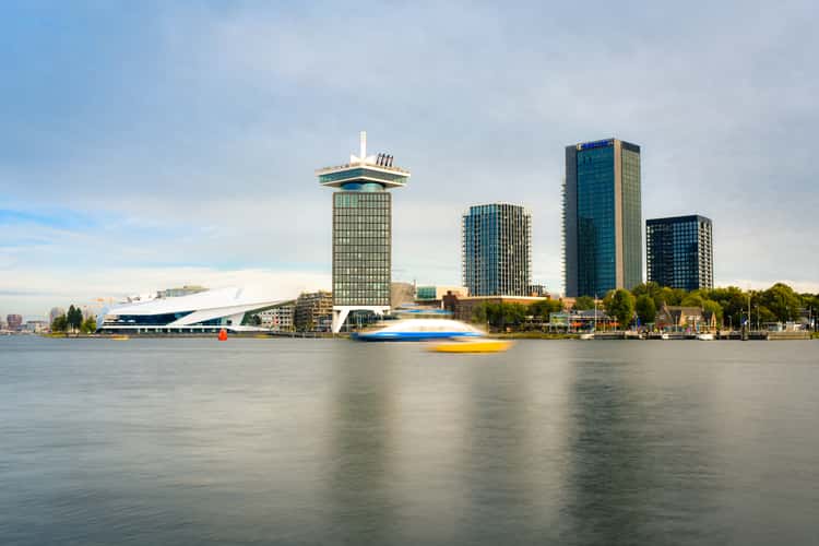 View from Amsterdam Centraal