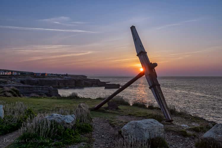 Anchor, Fishing Village, Portland Bill Lighthouse, England