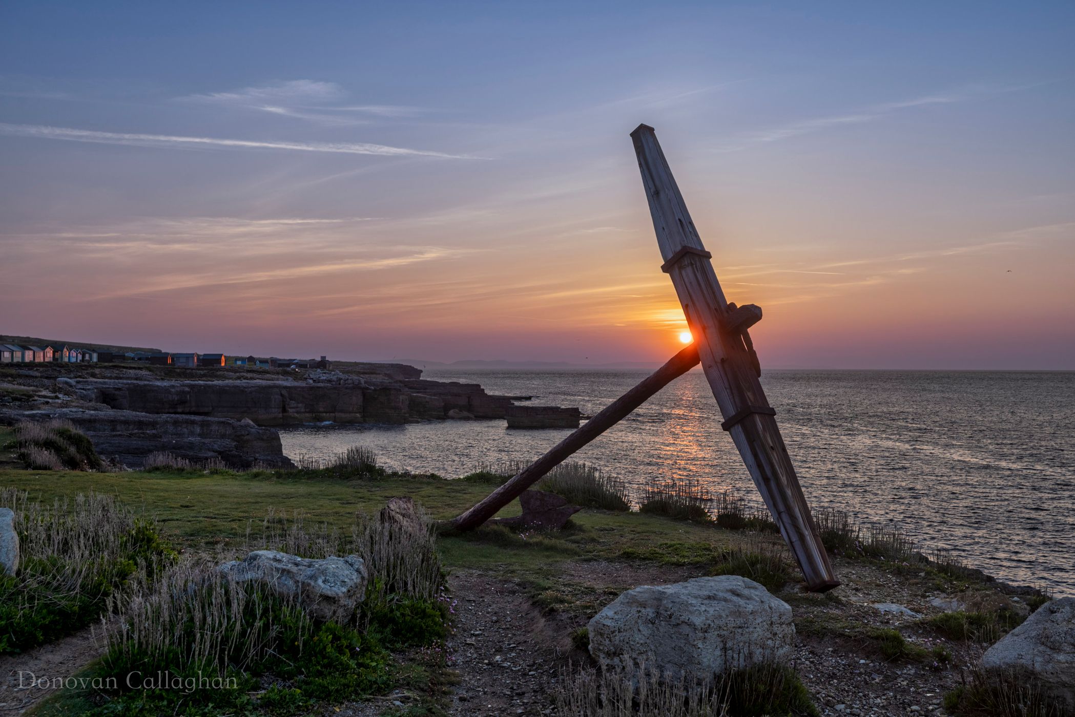 Anchor, Fishing Village, Portland Bill Lighthouse, England, United Kingdom