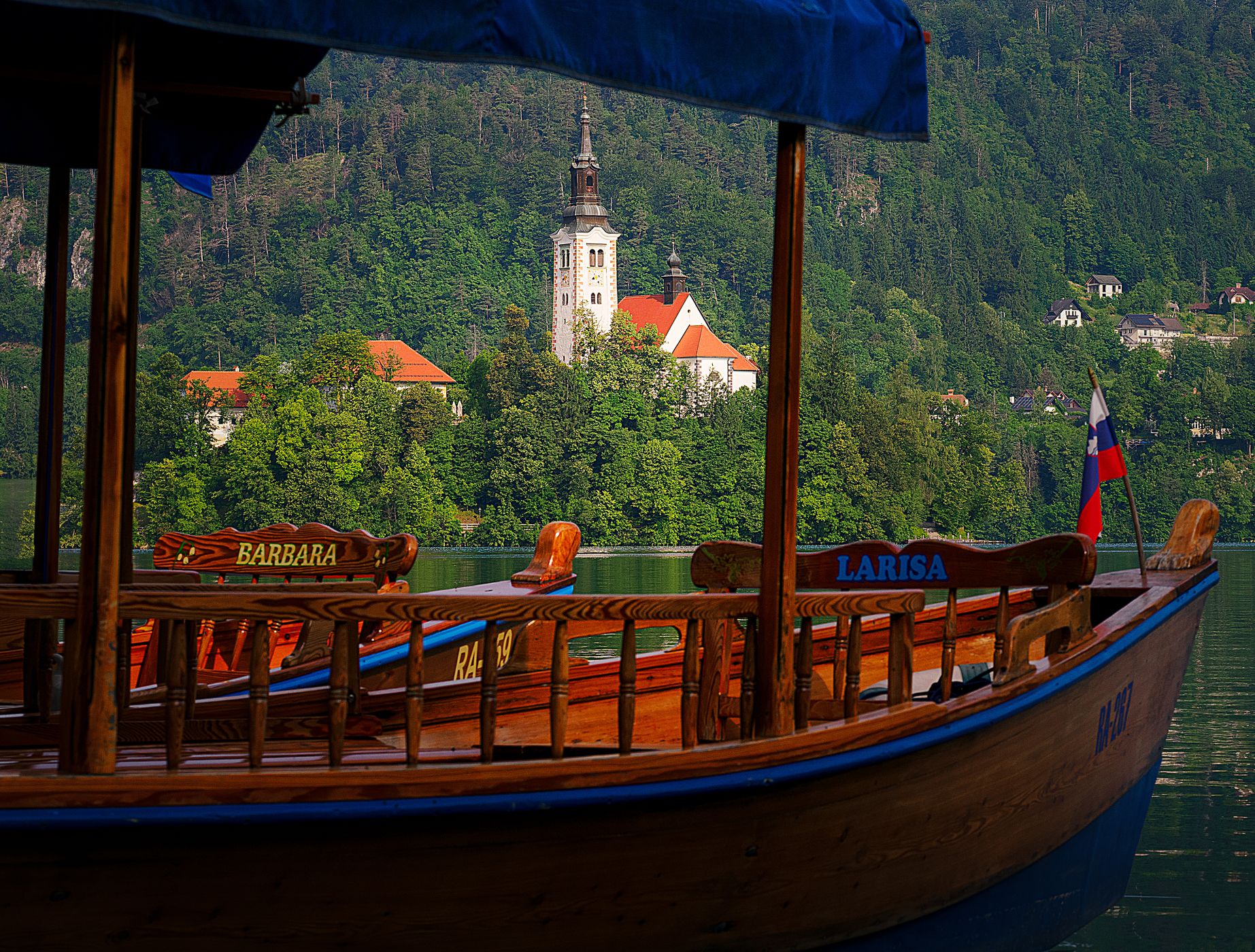 South Side Lake Bled, Slovenia
