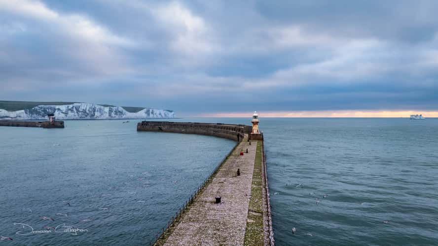 Breakwater, Dover, England