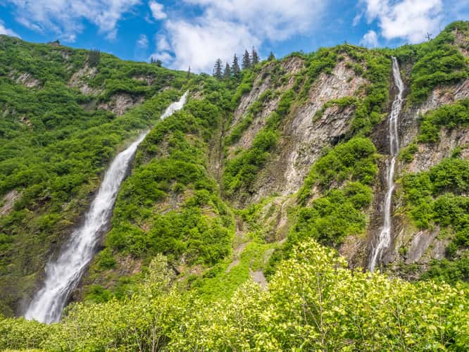 Bridal Veil Falls, Keystone Canyon