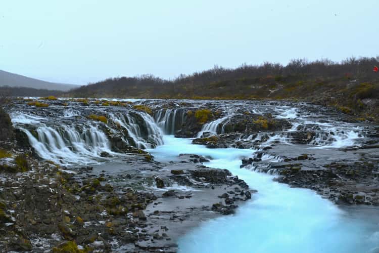 Bruarfoss Waterfall