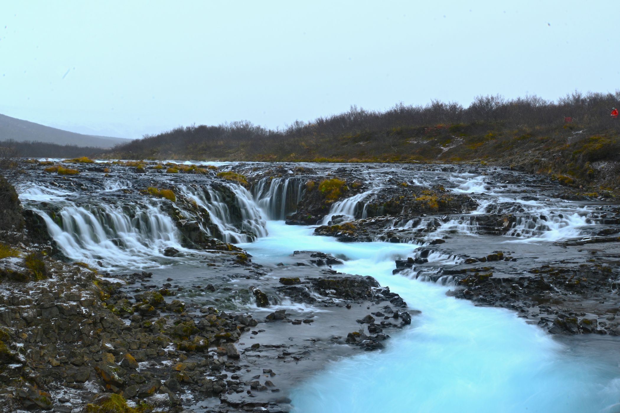 Bruarfoss Waterfall, Iceland