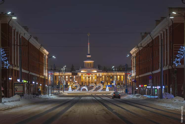 Central railway station, Petrozavodsk