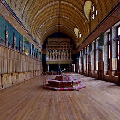 Château de Pierrefonds interior, France