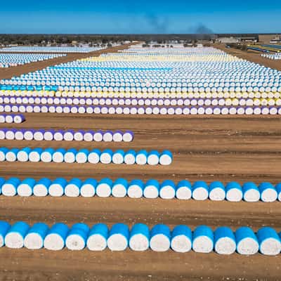 Cotton Bales, Ashley, New South Wales, Australia