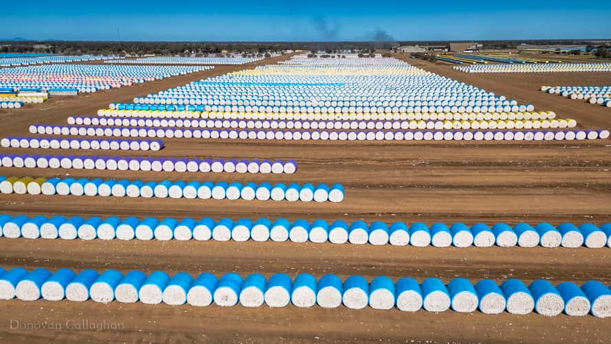 Cotton Bales, Ashley, New South Wales