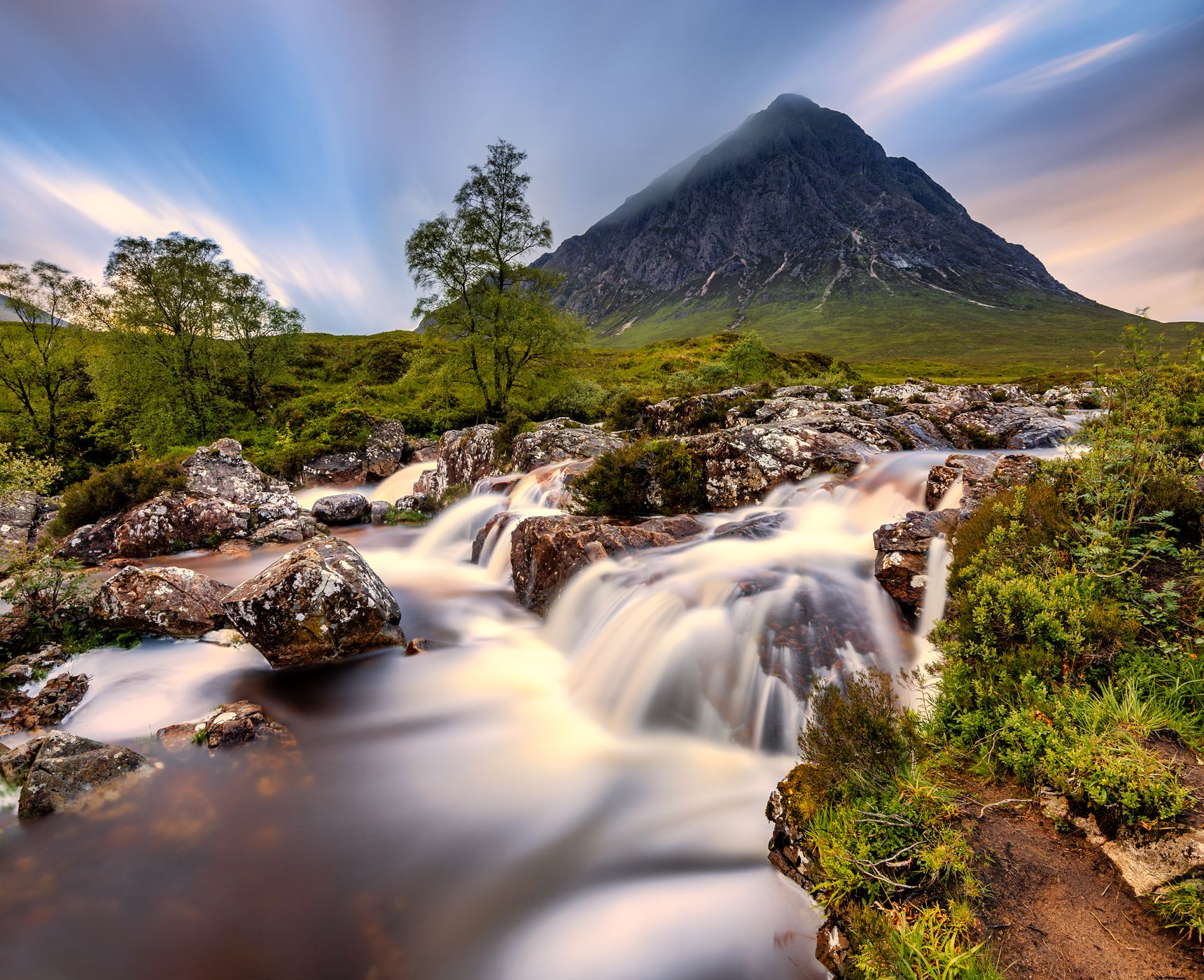 Buachaille Etive Mòr Waterfalls, United Kingdom