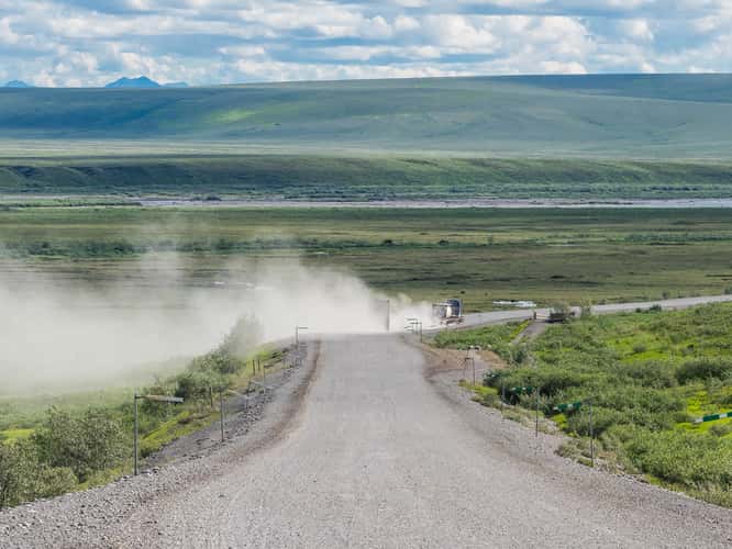 Dalton Highway north of Brooks Range