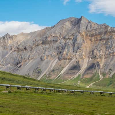 Dalton Highway north of Brooks Range, USA