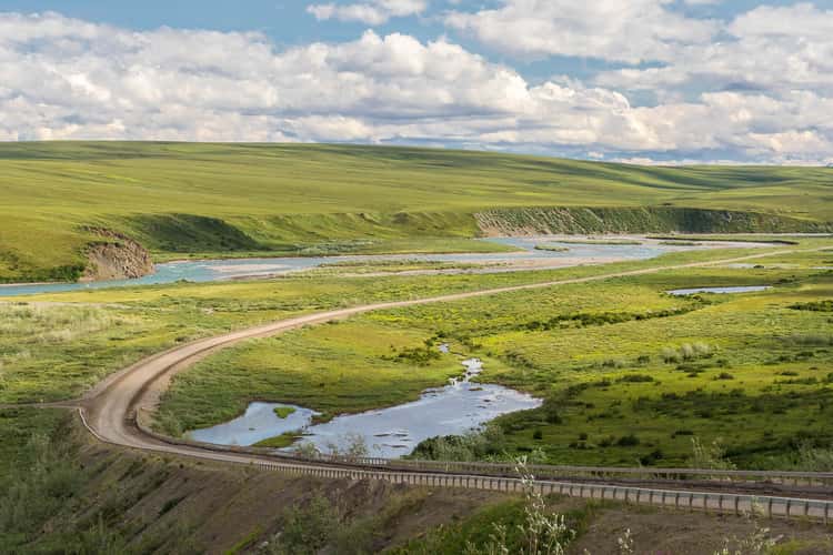 Dalton Highway north of Brooks Range