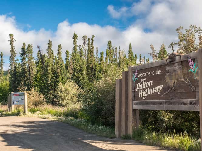 Dalton Highway Sign