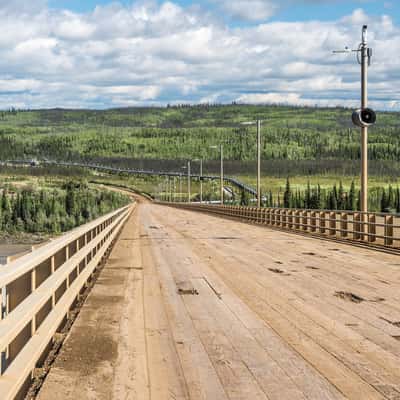 E. L. Patton Yukon River Bridge, USA