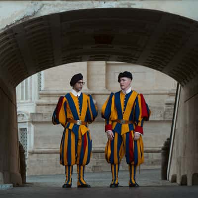 Entrance to Vatican palace, Vatican City State