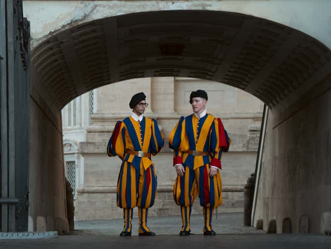 Entrance to Vatican palace