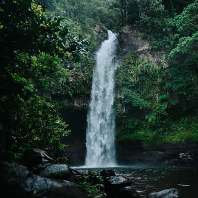 First fall, Tavern Falls, Taveuni, Fiji
