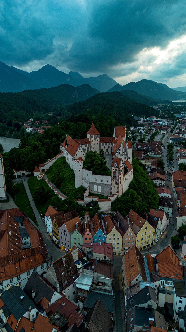 Fussen - Old town, Germany