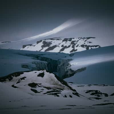 Glacier front at Hilopenstretet, Svalbard, Svalbard & Jan Mayen Islands