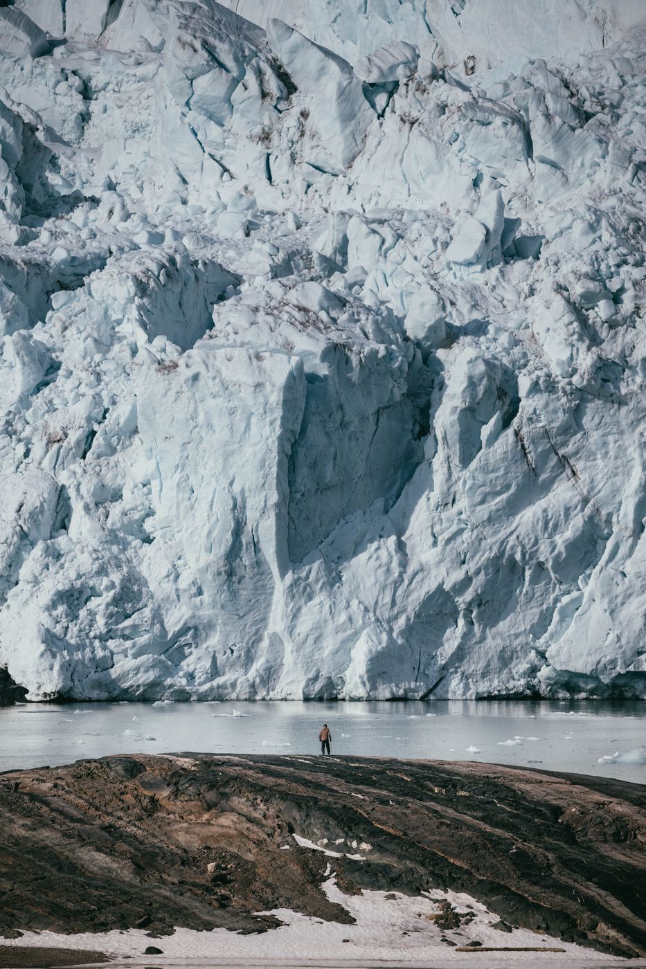 Glacier front in Wijdefjorden, Svalbard, Svalbard & Jan Mayen Islands