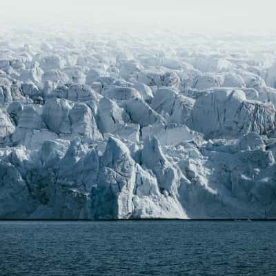 Glacier front in Wijdefjorden, Svalbard, Svalbard & Jan Mayen Islands