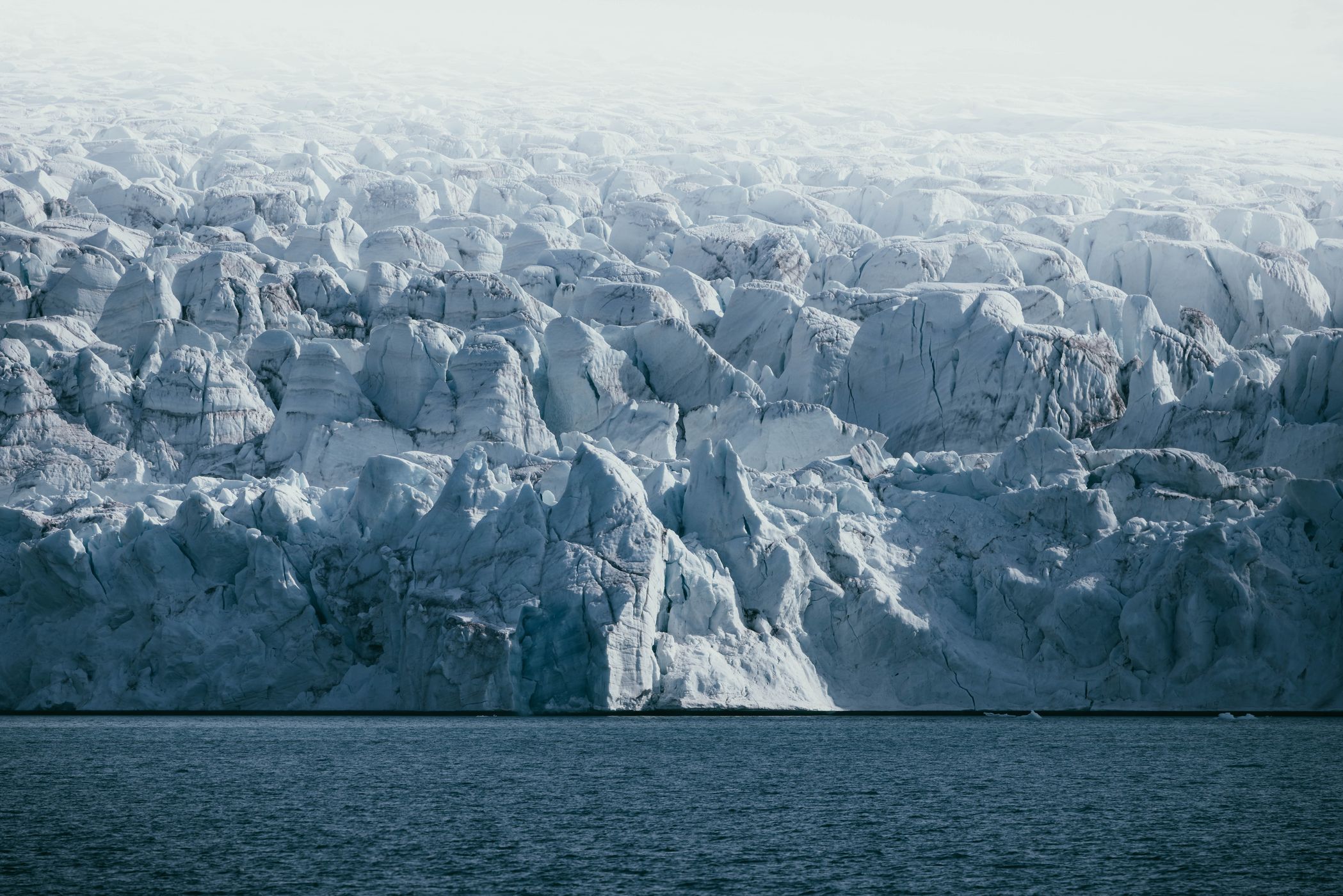 Glacier front in Wijdefjorden, Svalbard, Svalbard & Jan Mayen Islands