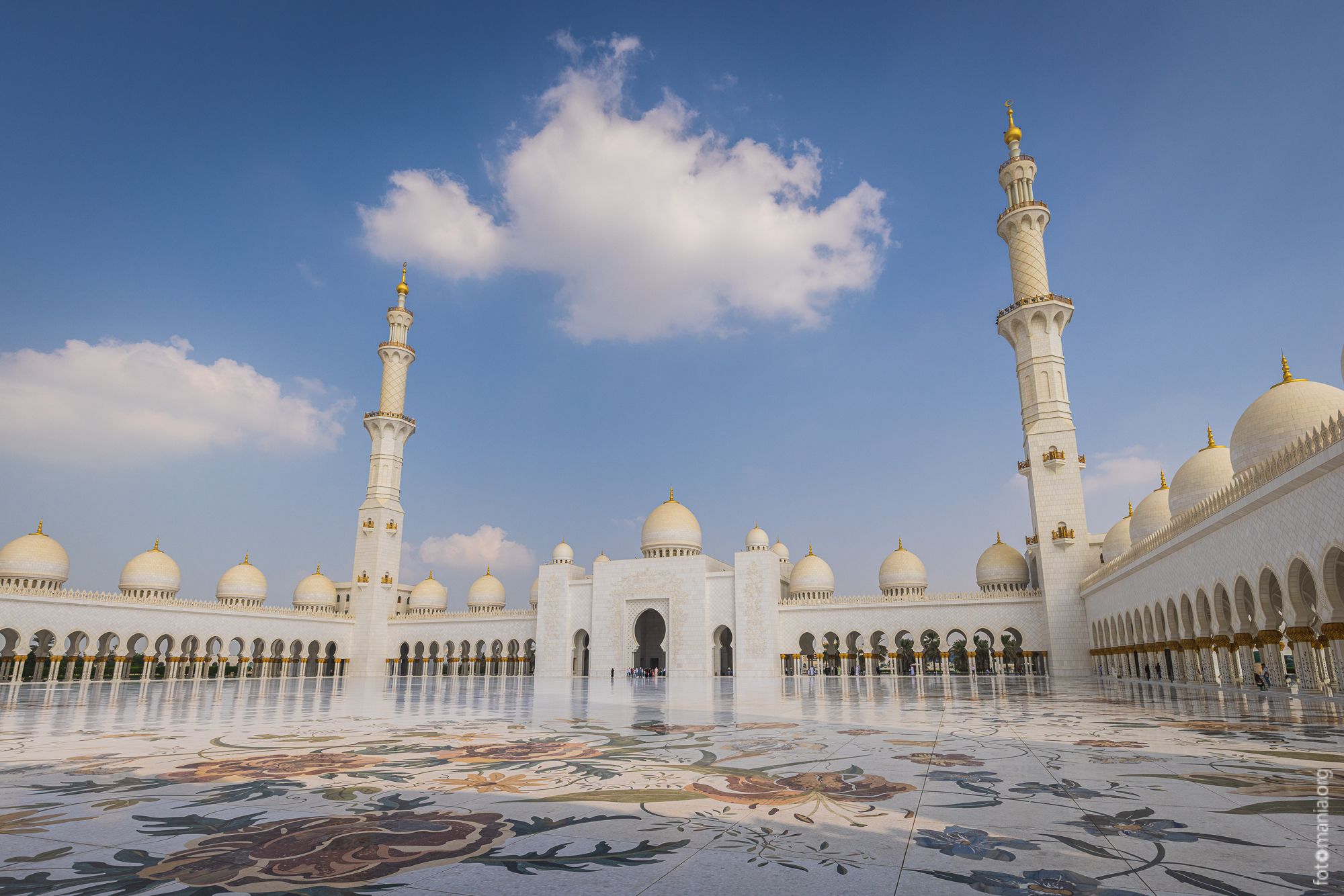 Grand Mosque Abu Dhabi, United Arab Emirates