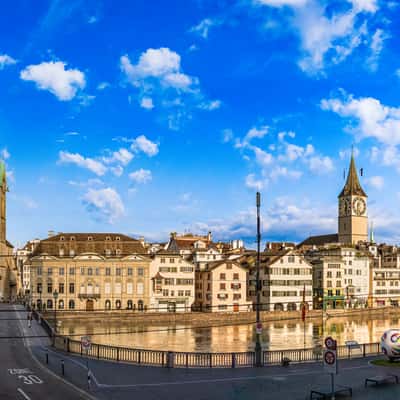 Grossmünster terrace, Switzerland