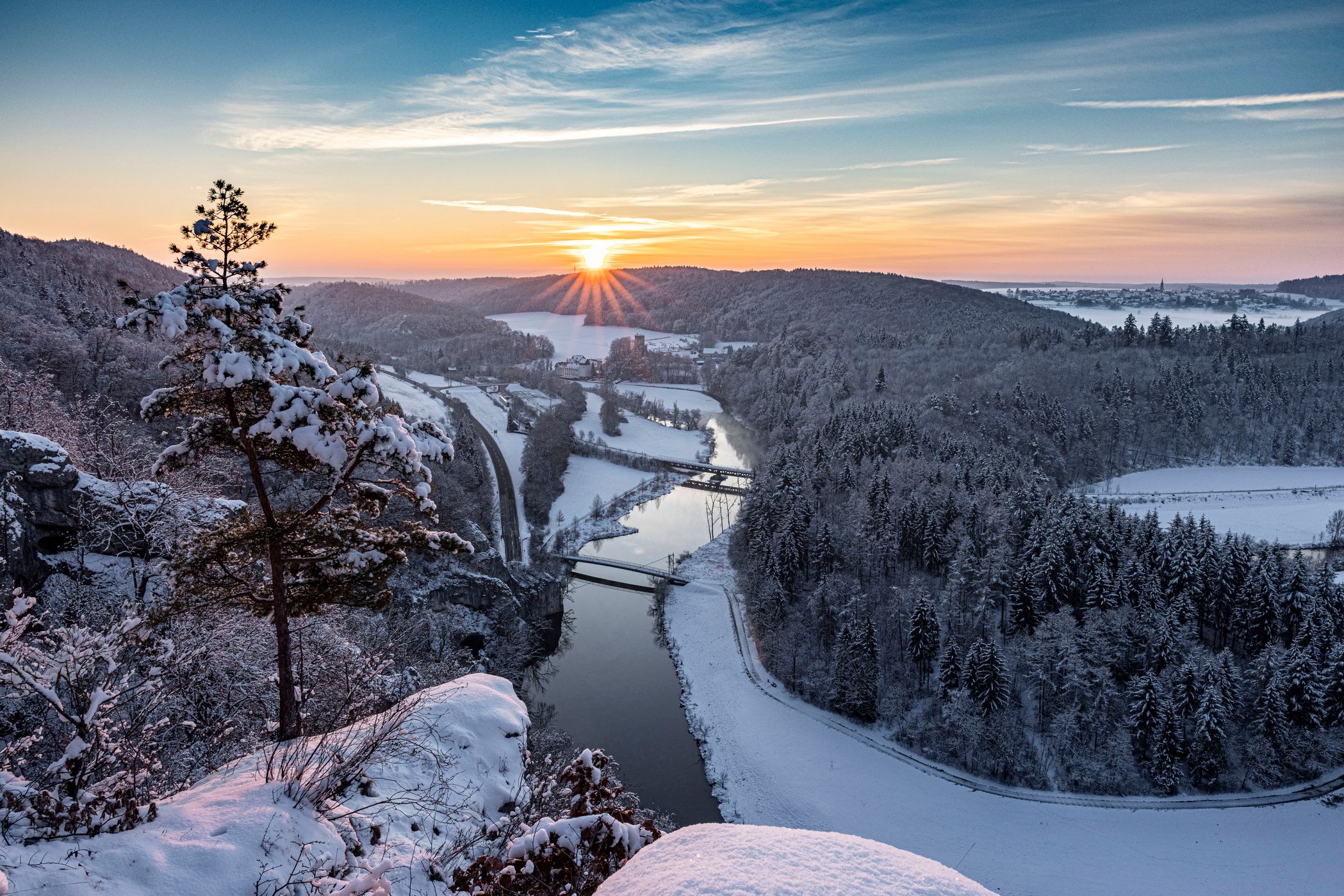 Gutenstein Teufelslochfelsen, Germany