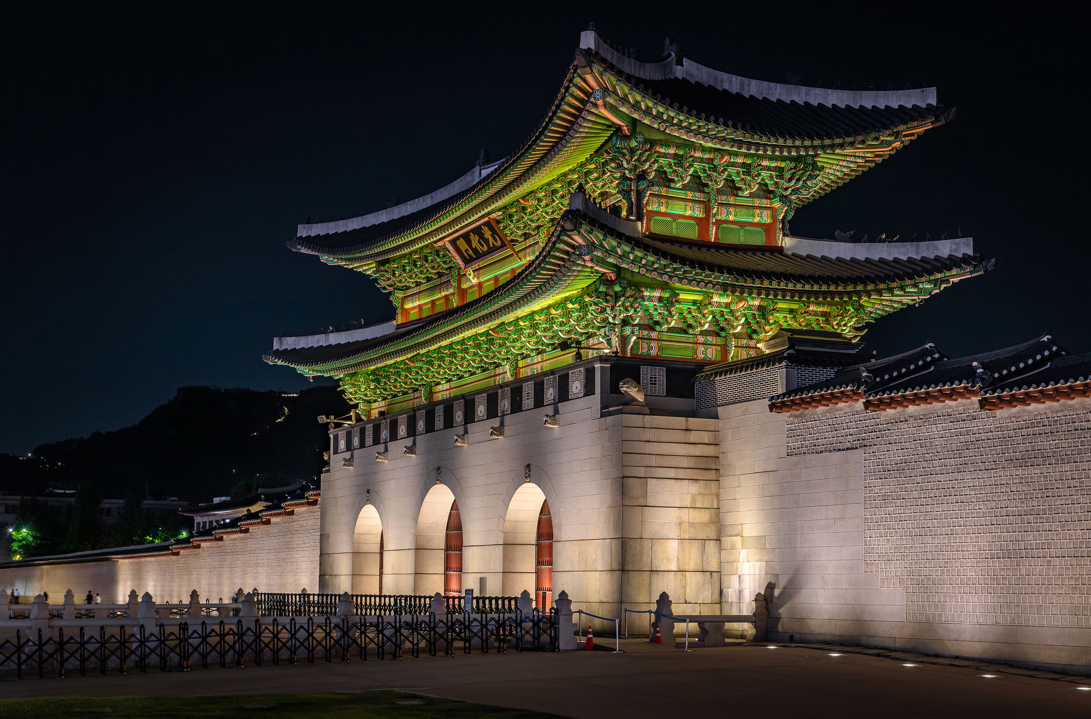 Gwanghwamun Gate, South Korea