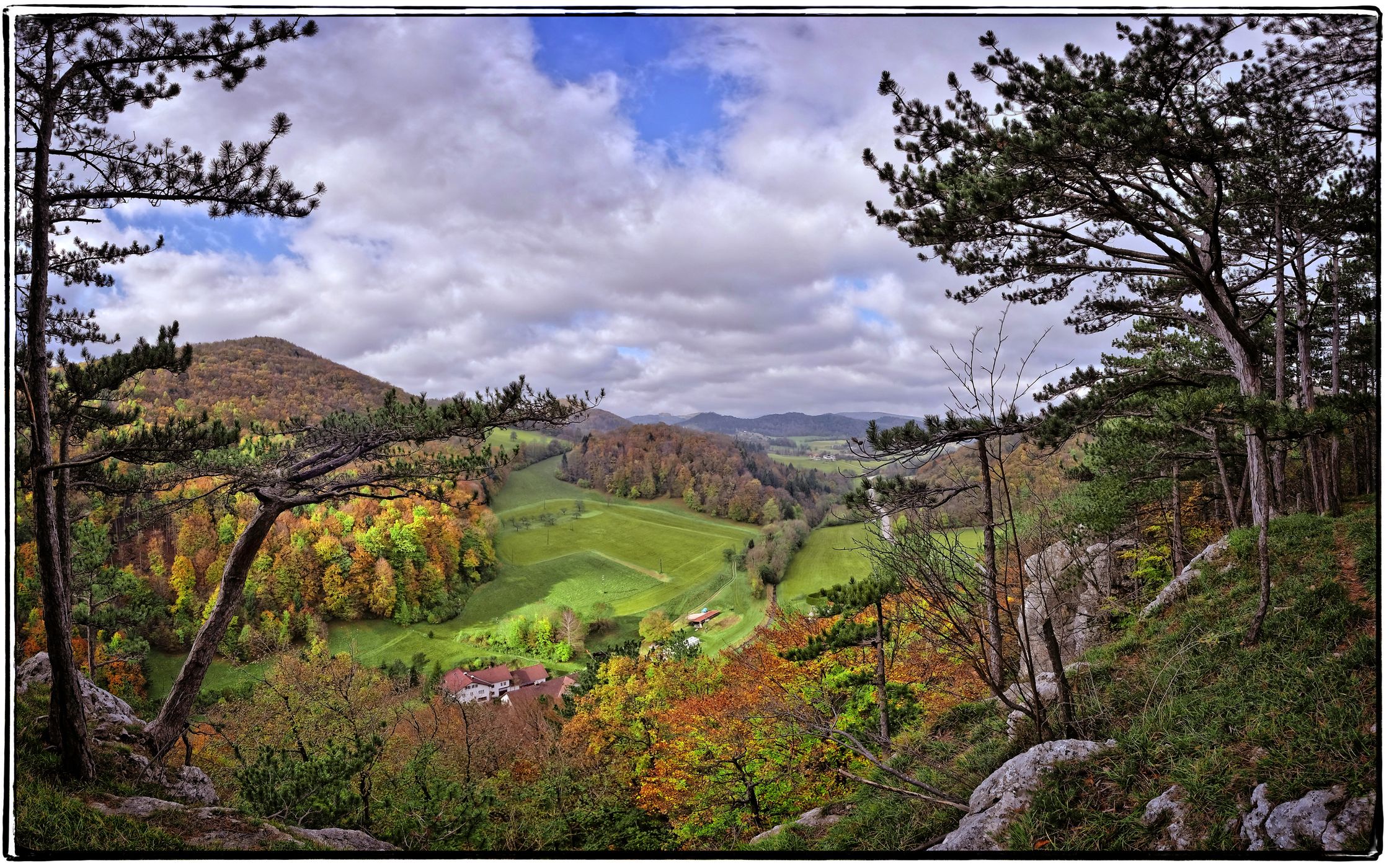 Herbst in Nöstach, Austria