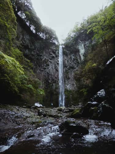 Higashi Siiya Falls near Beppu, Kyushu