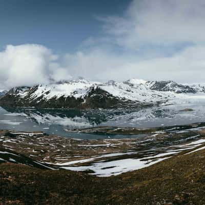 Hike to Valentinryggen, Osbornebreen, Svalbard & Jan Mayen Islands