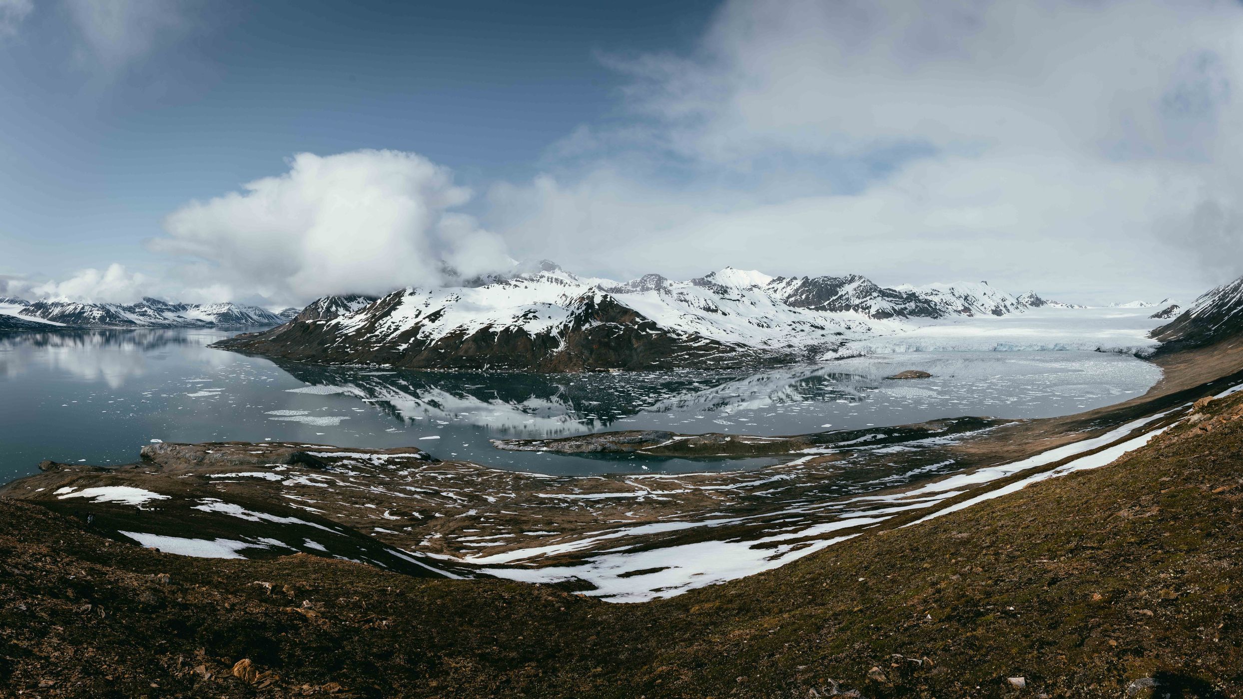 Hike to Valentinryggen, Osbornebreen, Svalbard & Jan Mayen Islands