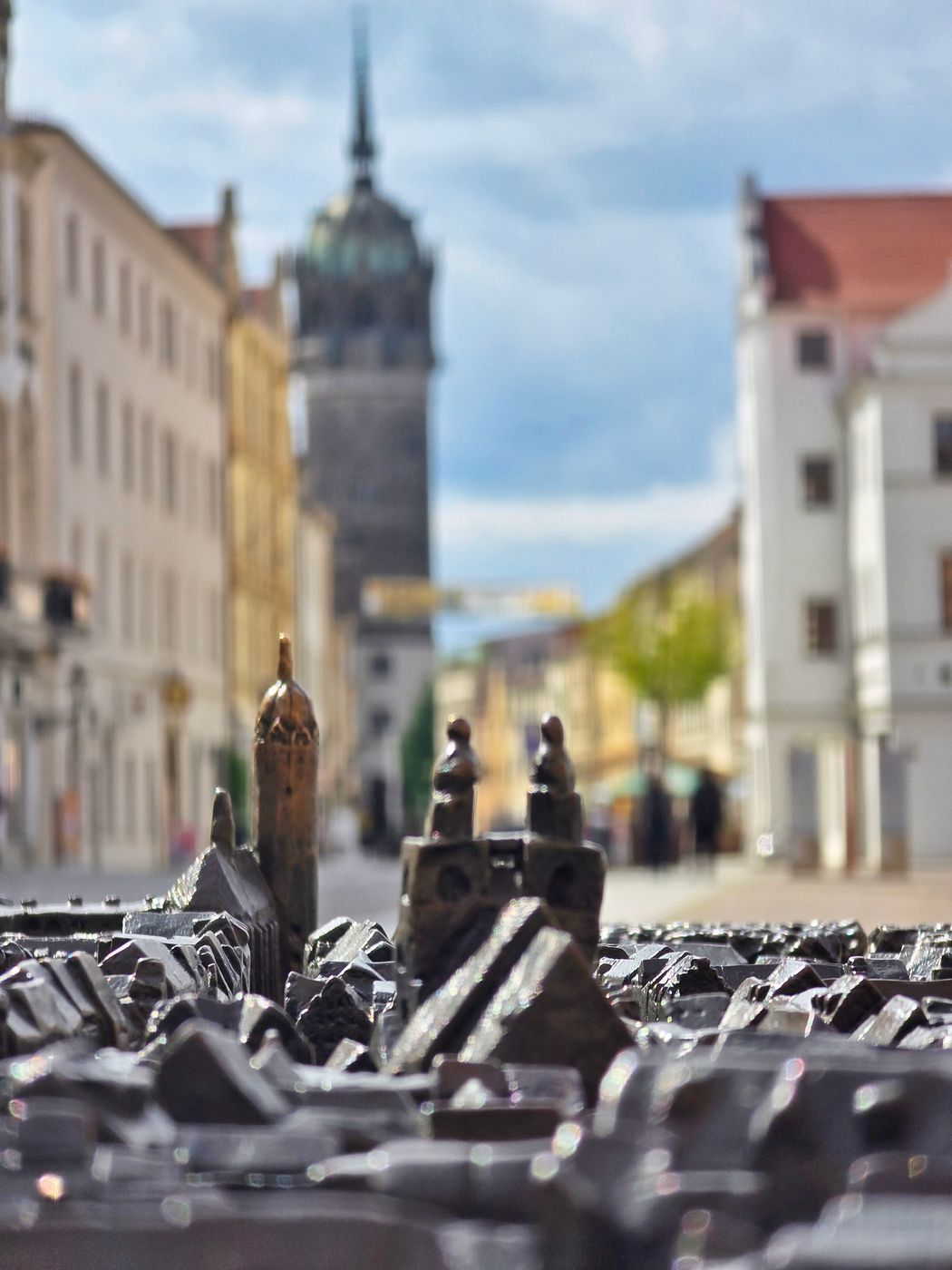Historic old town of Lutherstadt Wittenberg, Germany