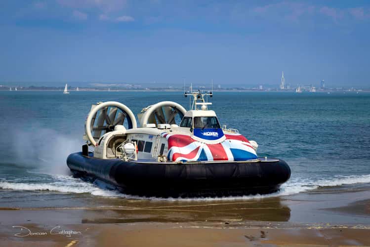 Hovercraft, Ryde, The Isle of Wight, England